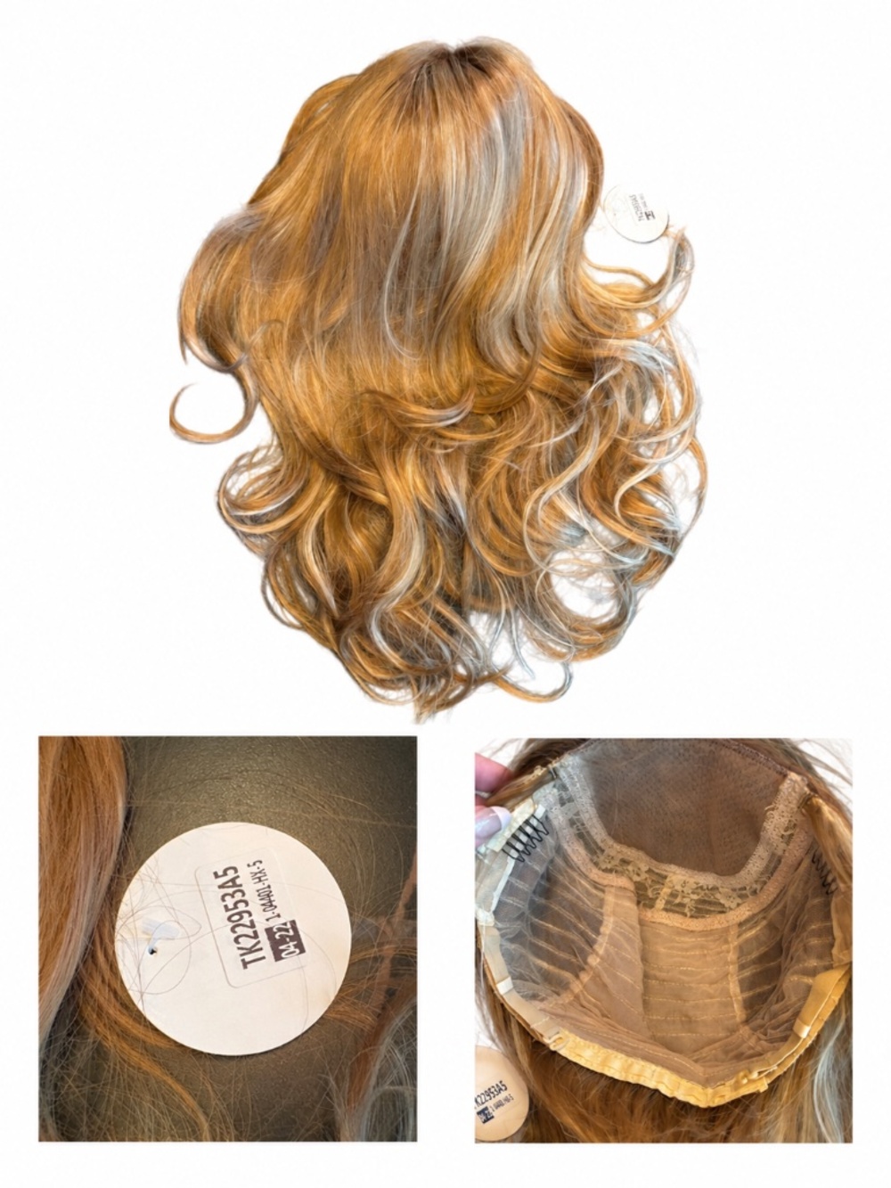 Wigyy Eloise Long Wavy Highlighted Blonde Wig NWT